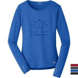 OGIO® ENDURANCE Long Sleeve Pulse Ladies' Crew Tee