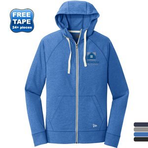 New Era® Sueded Cotton Blend Full-Zip Men's Hoodie