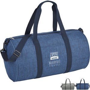 Tahoe Polyester Graphite Barrel Duffel, 18"