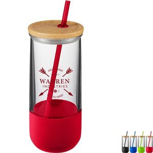 Vivify Straw Tumbler w/ Silicon Grip, 20 oz.