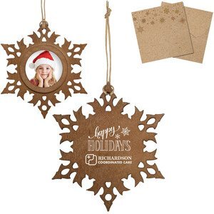 Wood Photo Ornament
