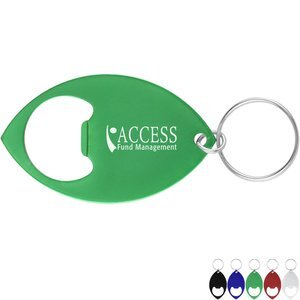Football Aluminum Bottle Opener Key Chain
