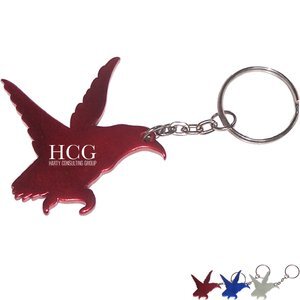 Eagle Aluminum Bottle Opener Key Chain