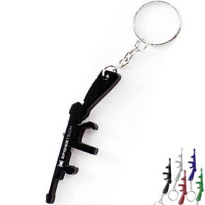 Rifle Aluminum Bottle Opener Key Chain