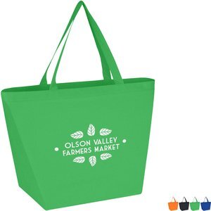 Non-Woven Budget Tote Bag w/ 100% RPET Material