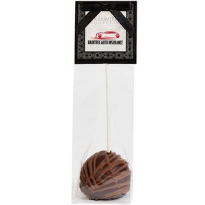 Dark Chocolate Truffle Pop Treat
