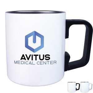 Revolution Stainless Steel Coffee Mug, 15oz., Full Color Imprint