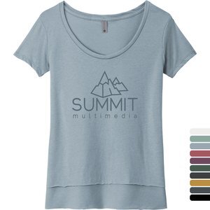Next Level™ Festival Poly/Cotton Scoop Neck Ladies' Tee