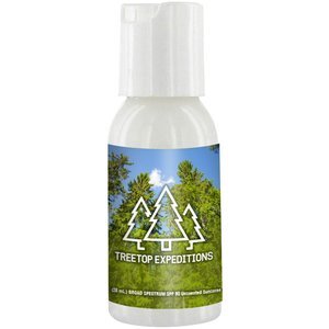 Sunscreen SPF 50 in Clear Round Bottle, 1 oz