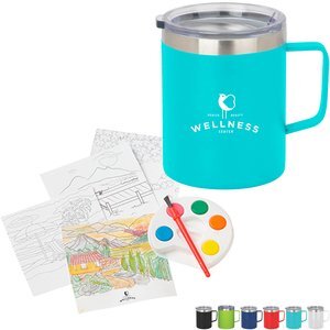 Adult Paint Set & Coffee Mug Combo, 12oz.