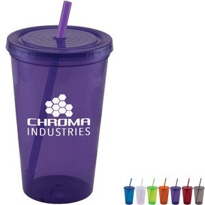 Core Tumbler with Straw, 20oz.