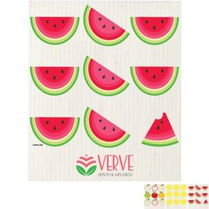 Swed-ish Fruit-Themed Reusable Dishcloth