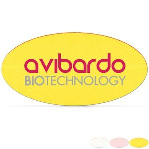 Oval Emery Board, Full Color Imprint