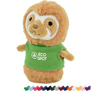 Shorties Plush Sloth, 4"