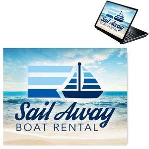 Laptop Skin Sticker - UV-Coated Vinyl - 8.5x11 Rectangle Shape