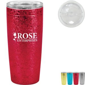 Viking® Nova Metallic Ice Double Wall Vacuum Insulated Tumbler, 20oz.