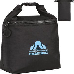 Remmy Wipeable Nylon Roll Top Pouch