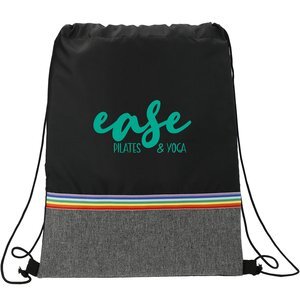 Rainbow RPET Drawstring Bag