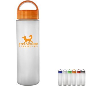 Arch Frosted Glass Bottle, 22oz.