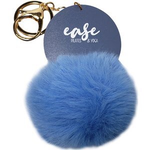 Round Super Plush Key Ring