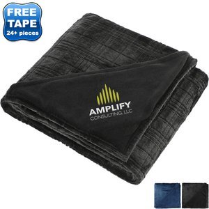 Luxury Comfort Flannel Fleece Blanket, 50" x 60"