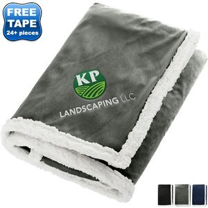 Field & Co.® 100% Recycled PET Sherpa Blanket, 60" x 50"