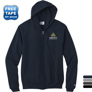 Champion® Eco Fleece Cotton/Poly Full-Zip Unisex Hoodie