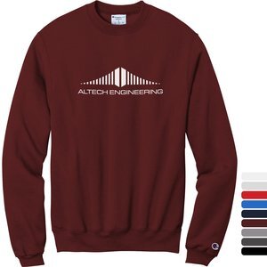 Champion® Eco Fleece Cotton/Poly Crewneck Unisex Sweatshirt