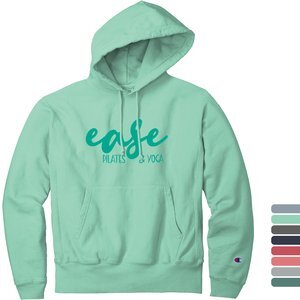 Champion® Reverse Weave® Cotton/Poly Fleece Garment-Dyed Men's Hooded Sweatshirt