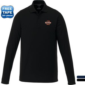 Mori Polyester Long Sleeve Tall Men's Polo