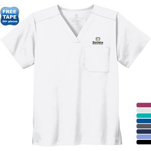 Wink® WorkFlex™ Chest Pocket V-Neck Unisex Top