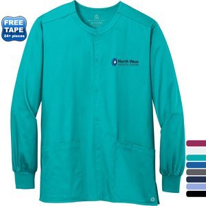 Wink® WorkFlex™ Snap-Front Unisex Scrub Jacket