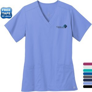 Wink® WorkFlex™ V-Neck Ladies' Scrub Top