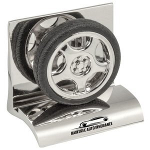 Chrome Business Card Holder, Tire