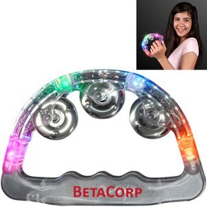Light Up LED Tambourine