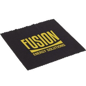 Microfiber Lens Cloth w/ Antimicrobial Additive, 6" x 6"