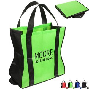 Wave Rider Non-Woven Folding Tote Bag
