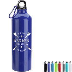 Atrium Single-Wall Aluminum Bottle, 25oz.