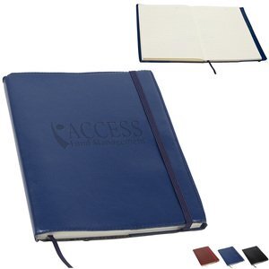 Conclave Refillable Leatherette Journal, 8-1/2" x 5-3/4"