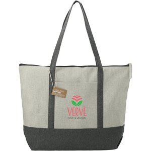 Repose 10oz. Recycled Cotton Zippered Tote