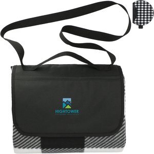 Oversized 6' Round Recycled PET Picnic Blanket