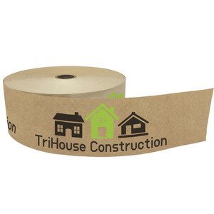 Kraft Paper Reinforced Box Tape Roll, 450'