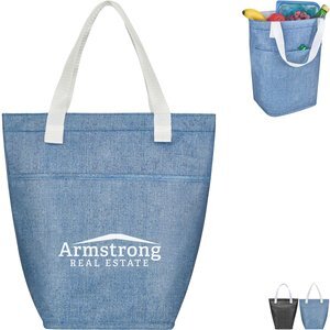 Sami Recycled Laminated Non-Woven 10-Can Mini Tote Cooler