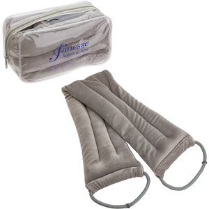 BeWell™ Flaxseed Heat Therapy Neck/Shoulder Pad w/ Hand Loops