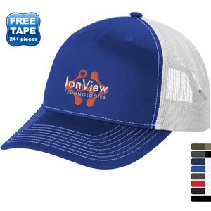 Port Authority® Structured Snapback Five-Panel Trucker Cap
