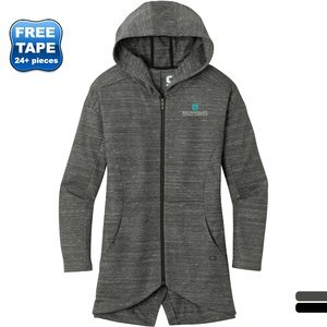 OGIO® Flux Poly/Cotton Full Zip Ladies' Hooded Jacket