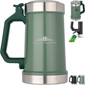 Stanley® Classic Bottle Opener Stainless Vacuum Insulated Beer Stein, 24oz.