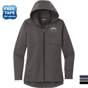 Sport-Tek® Polyester Hooded Soft Shell Ladies' Jacket
