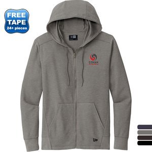 New Era® Thermal Cotton/Poly Full-Zip Men's Hoodie