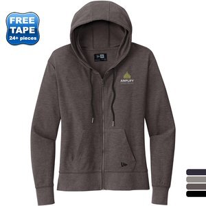New Era® Thermal Cotton/Poly Full-Zip Ladies' Hoodie